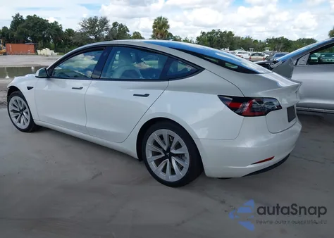 2021 Tesla Model 3 Standard Range Plus Rear-Wheel Drive из США, поврежденный, VIN 5YJ3E1EA7MF064596